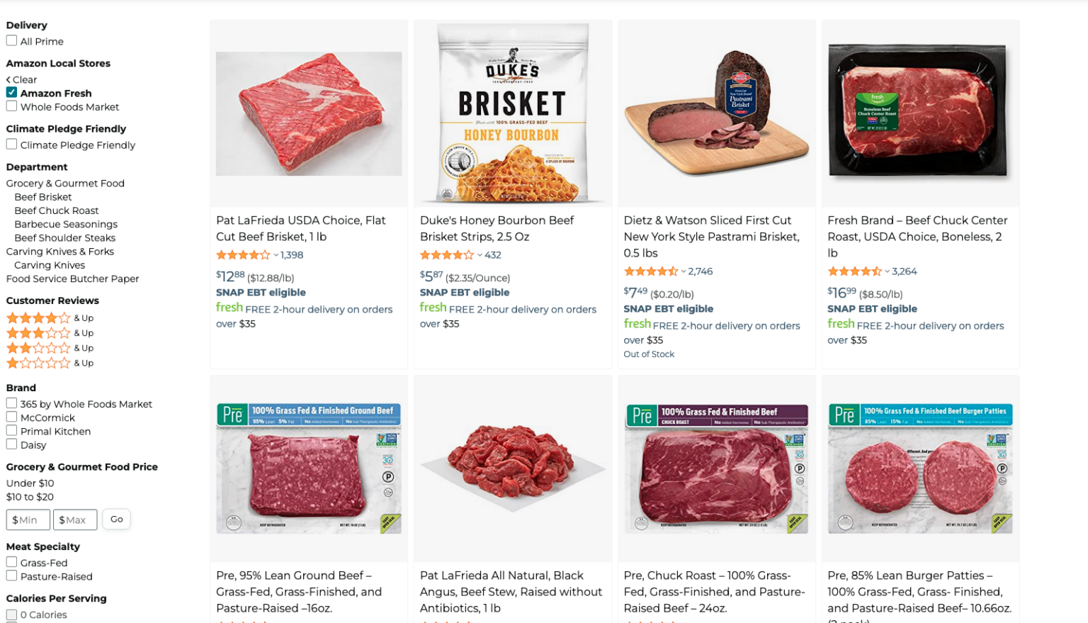 Where To Buy Beef Brisket (Best Places Online & Grocery Stores)