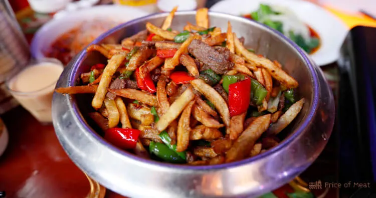 Yak Meat Tibetan Dish