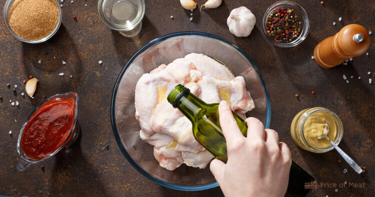Say Goodbye to Sticky Grilled Chicken: Tips & Examples 2 Cooking Oil on Chicken Say Goodbye to Sticky Grilled Chicken: Tips & Examples