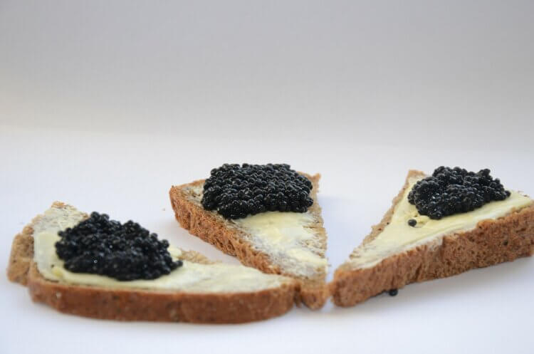 Serving Caviar