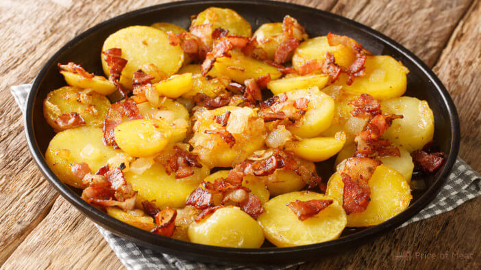 What To Do With Cottage Bacon (Buckboard Bacon) 2 Cottage Bacon on Potatoes What To Do With Cottage Bacon (Buckboard Bacon)