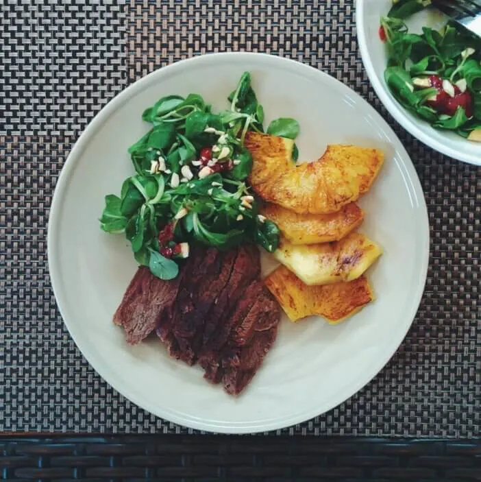 Salad with Steak