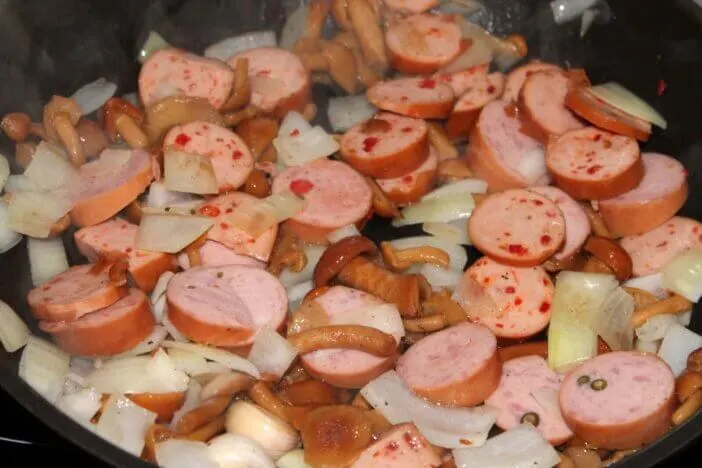 Stir Fry Sausage