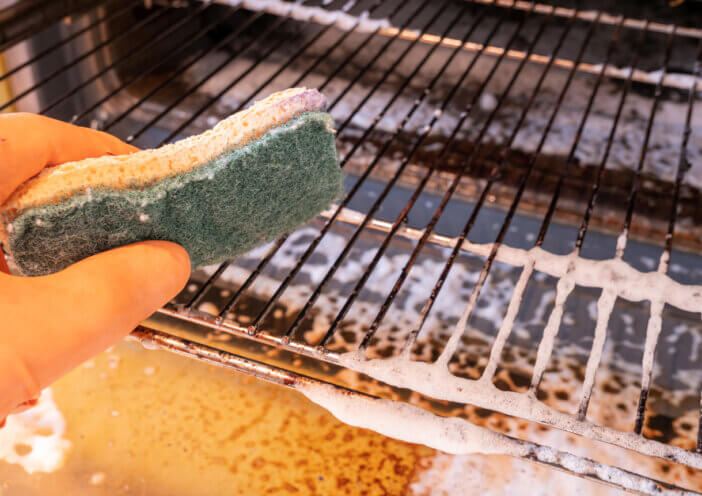 cleaning grease