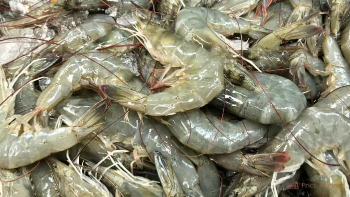 frozen shrimp turned white