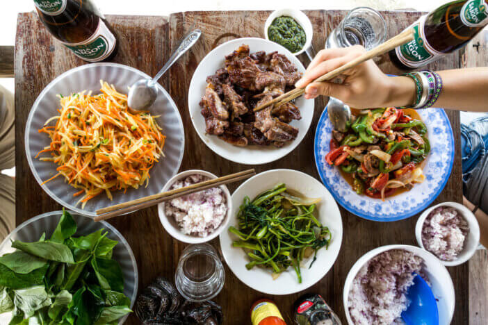 Feasting on fresh and healthy Vietnamese countryside food