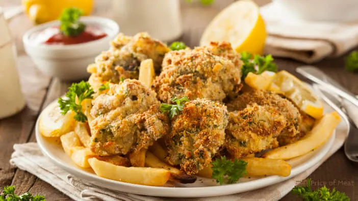 what do fried oysters taste like