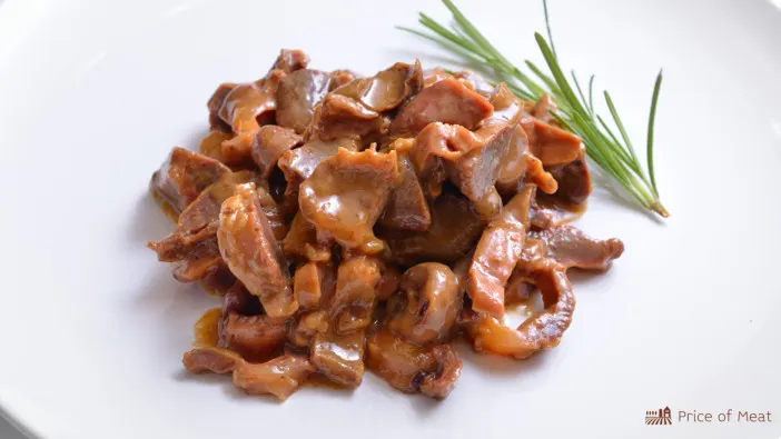 what do chicken gizzards taste like
