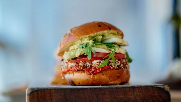 veggie burger