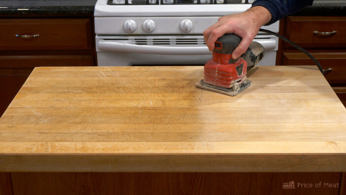 butcher block countertops care