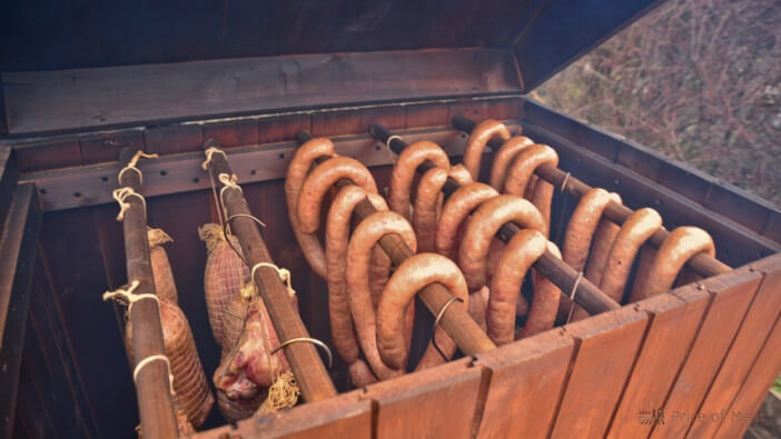 sausage smoking