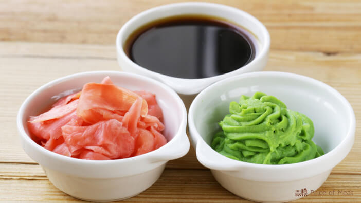 sushi toppings sauce