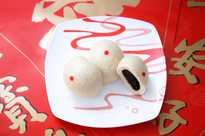 Chinese traditional Chinese New Year snack doushabao