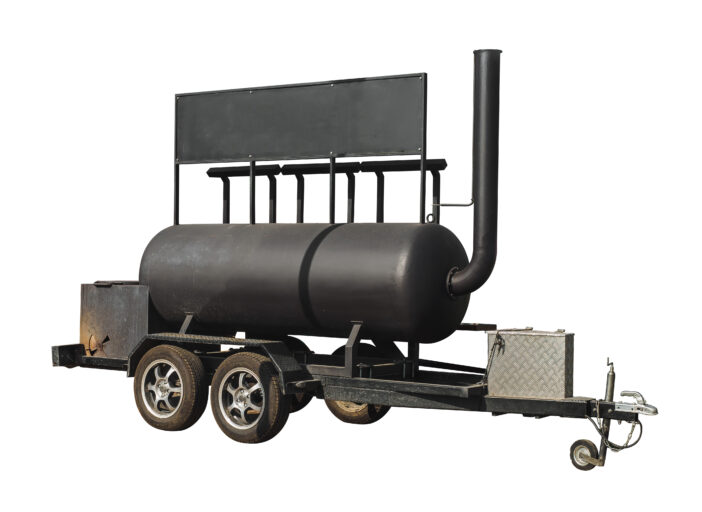 4+ Reasons You Should Invest in a BBQ Smoker Trailer 3 Food car trailer truck smoker mobile kitchen