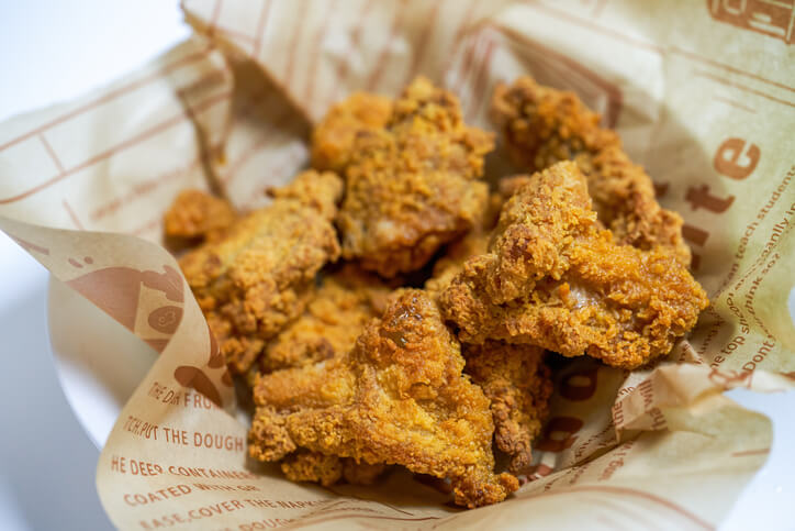 Chicken nuggets made in the air fryer