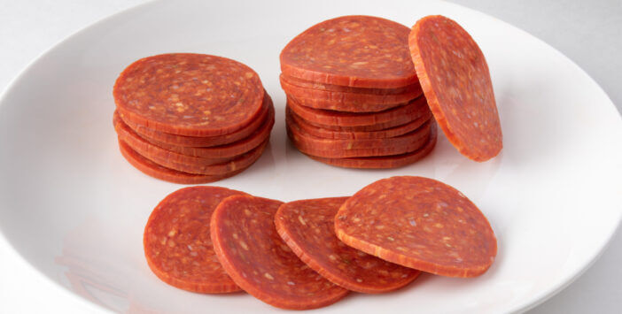 Thick Pepperoni Slices