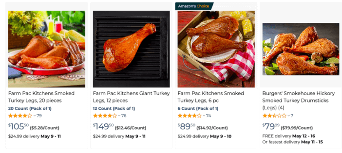 Amazon Buy Smoked Turkey Drumsticks: Top 9 Brands for Juicy Flavor