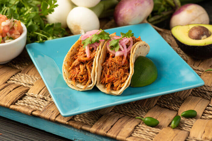 10+ Tasty Mexican Meats That Will Spice Up Your Meal 3 Mexican cochinita pibil tacos. Tacos mexicanos de cochinita pibil
