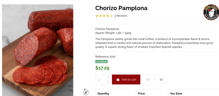 5 Best Chorizo Brands You Need to Try Today 3 La Esplanola 5 Best Chorizo Brands You Need to Try Today
