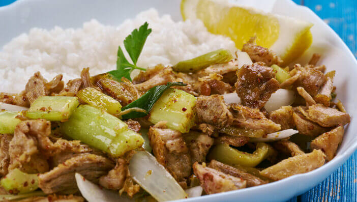 10+ Tasty Mexican Meats That Will Spice Up Your Meal 8 Machaca - Authentic Mexican Shredded Beef, close up