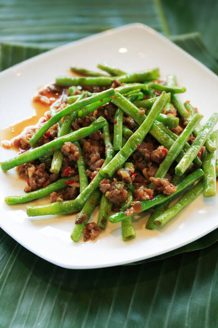 string beans and beef