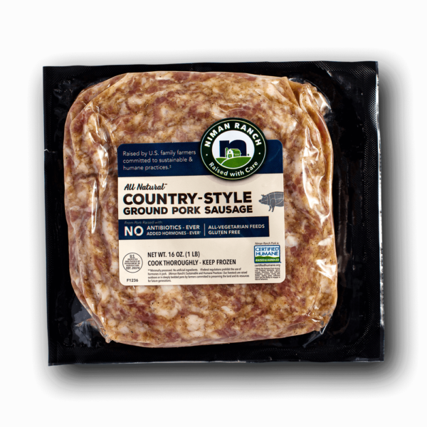25673 niman ranch country style ground pork sausage pkfv Niman Ranch Ground Breakfast Sausage