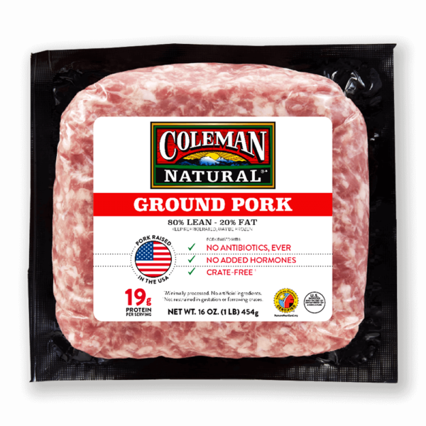 53912 coleman natural ground pork pkfv Coleman Natural Ground Pork