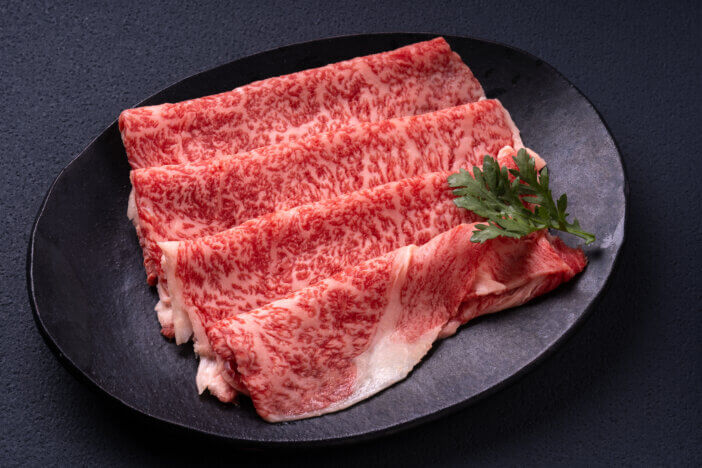 9 Gourmet Meats For Cooking For Home Chefs & Food Bloggers 6 Kuroge Wagyu beef loin for sukiyaki